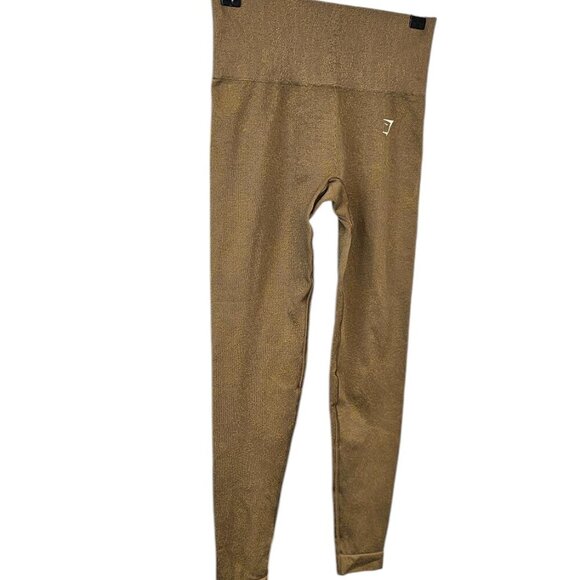 Gymshark Adapt Fleck Seamless Leggings, Ribbed Waist, Athletic Size Small - Picture 4 of 9